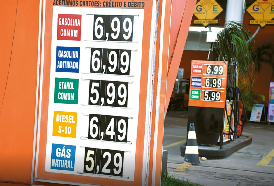 Gasolina e diesel sobem no RN