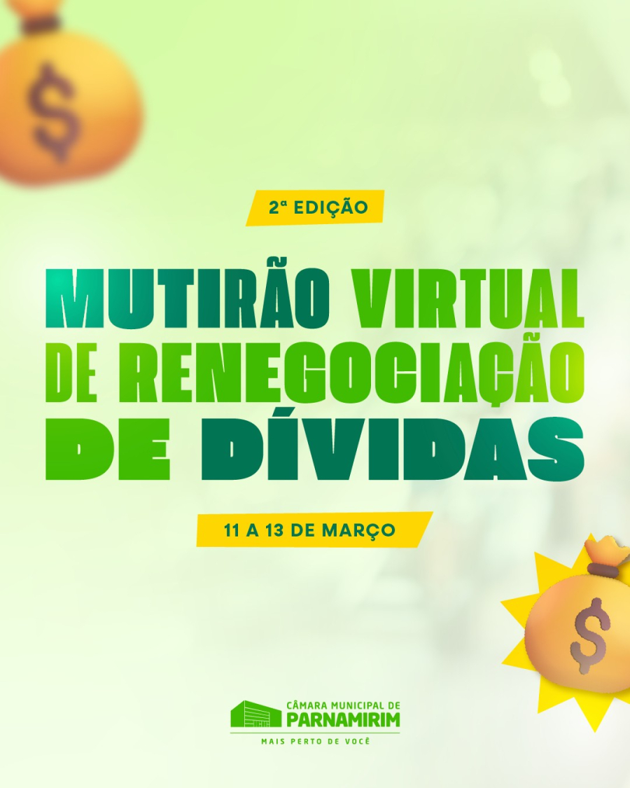 Mutirão renegocia dívidas em Parnamirim