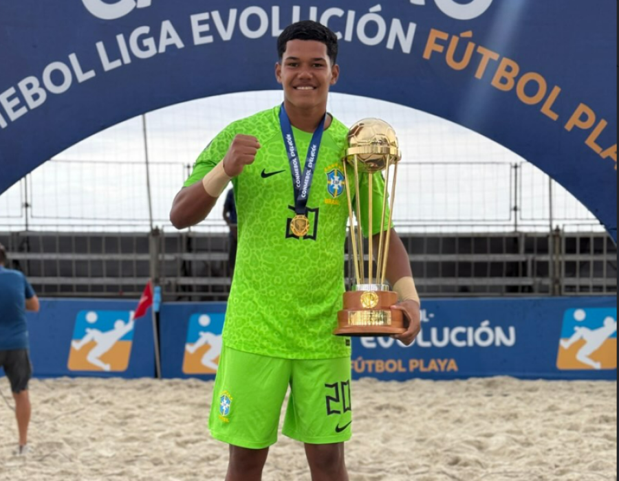 Goleiro potiguar celebra título com festa e mobiliza comunidade em Sibaúma