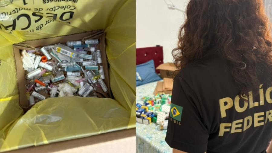 Operação da PF combate venda ilegal de remédios para emagrecimento e cumpre mandados no RN