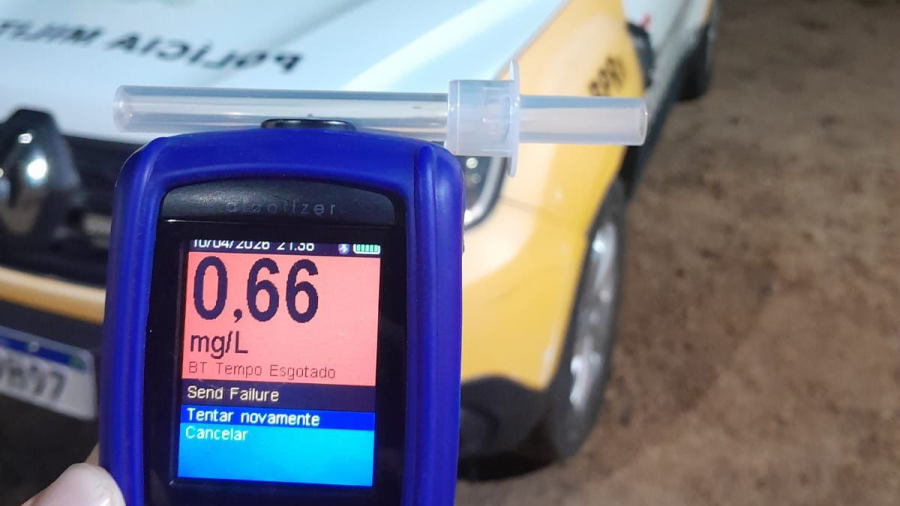 Extremoz registra 12 prisões por embriaguez ao volante em abril