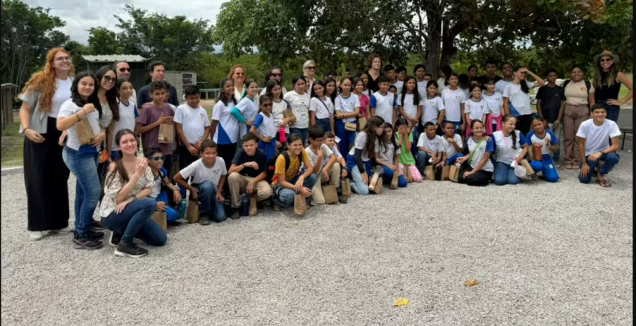 Lucas Pinheiro visita o RN e promove educação ambiental com estudantes