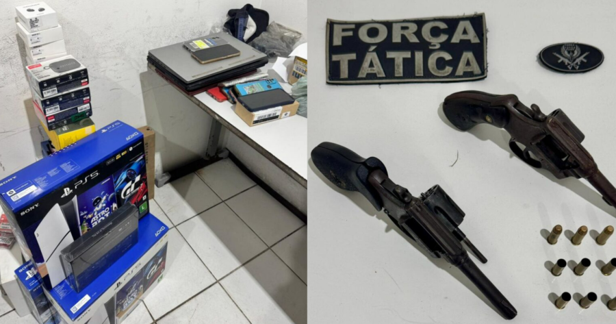 PM frustra assalto com reféns na Zona Norte de Natal e recupera R$ 500 mil em mercadorias