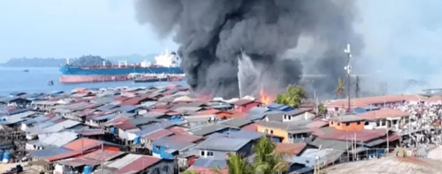 Incêndio na Malásia destrói cerca de mil casas e deixa milhares desabrigados