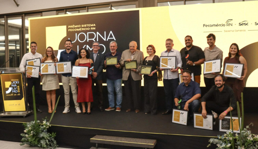 Sistema Fecomércio RN abre inscrições para Prêmio de Jornalismo 2026