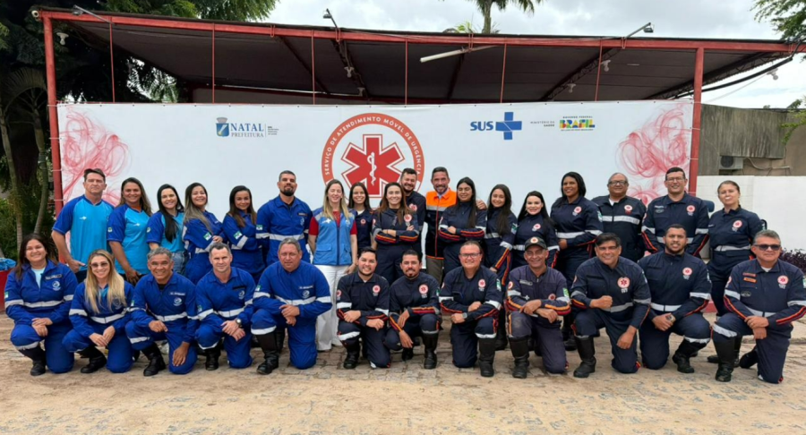 Samu Natal recebe novos servidores e reforça atendimento de urgência