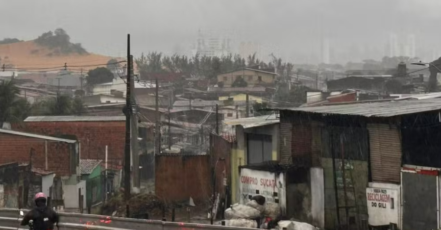 Inmet emite alertas laranja e amarelo para chuvas intensas em todo o RN