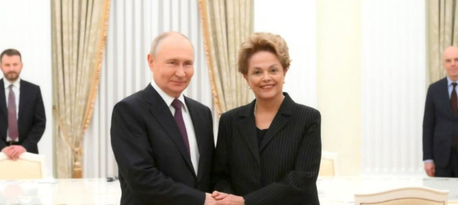 Putin e Dilma discutem fortalecimento do Banco do Brics em reunião no Kremlin