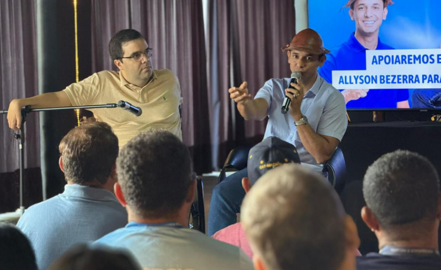 Allyson Bezerra reforça aliança com Tércio Tinoco em agenda de inclusão no RN