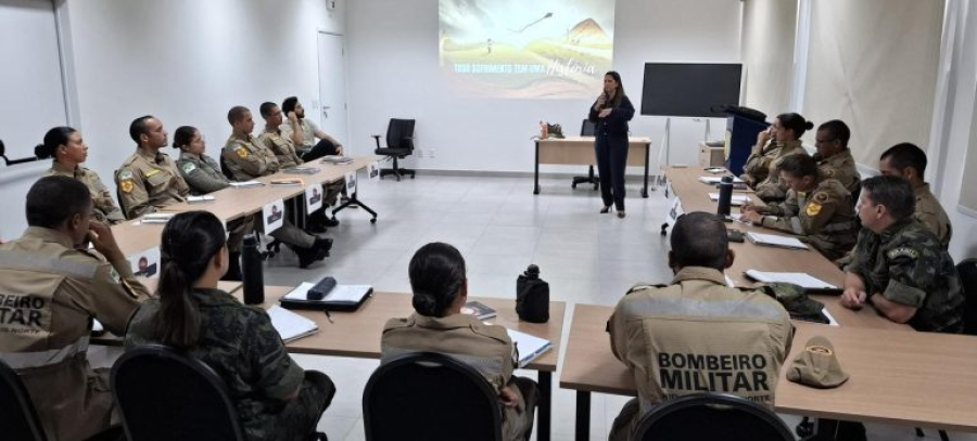 CBMRN capacita bombeiros do RN para atendimento em crises emocionais e tentativas de suicídio