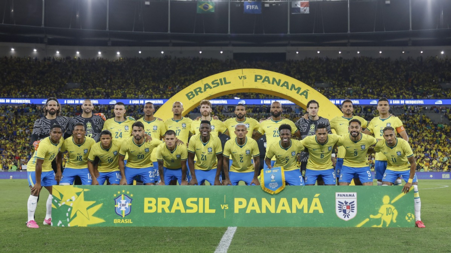 Brasil aparece em 6º lugar entre as seleções mais valiosas da Copa do Mundo de 2026