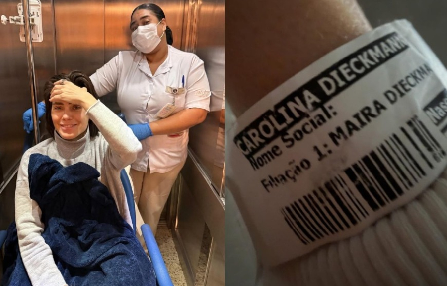 Carolina Dieckmann recebe alta após infecção renal e segue tratamento em casa