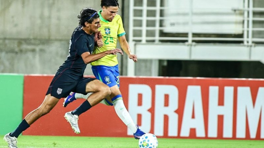 Brasil Sub-17 encerra passagem por Natal com mais uma vitória sobre os Estados Unidos