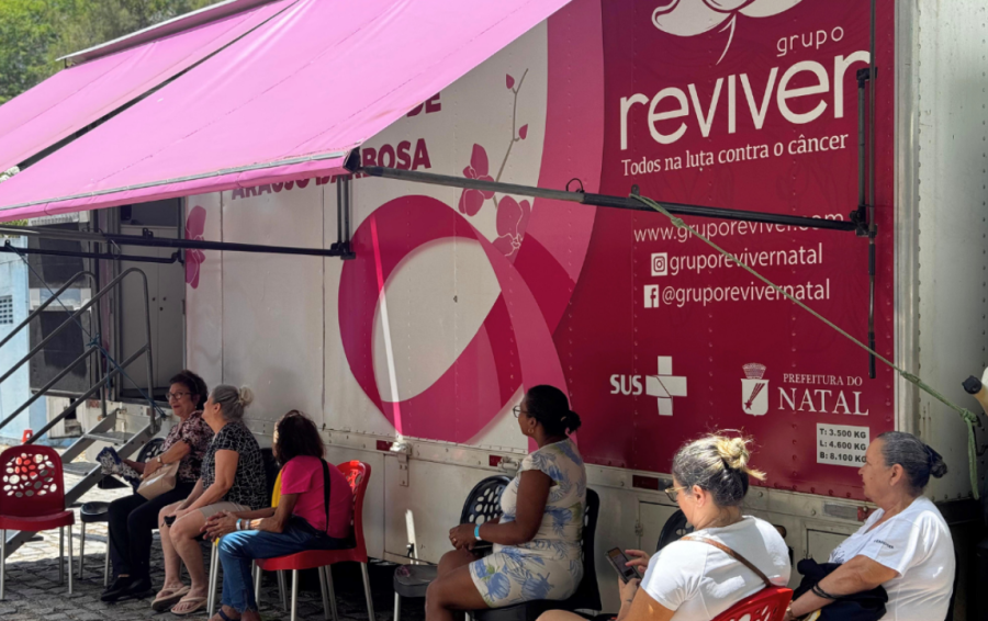 Mamografia itinerante oferece exames gratuitos na Zona Norte de Natal